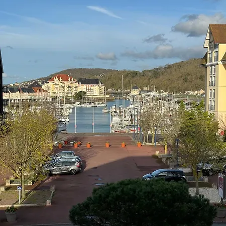 Daire Escapade Romantique- Vue Port Et Balcon Ensoleille Dives-sur-Mer